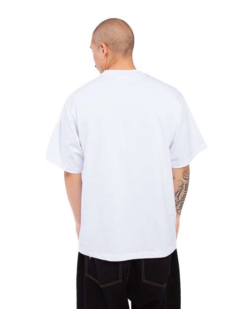 Unisex Max Heavyweight T-Shirt - White Back