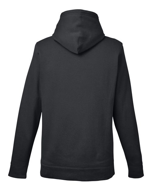 Men's Hustle Hooded Sweatshirt - Black/ White Back