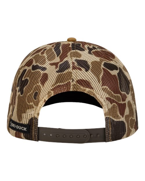 Ridgewood Cap - Saddle/ Duck Camo Back