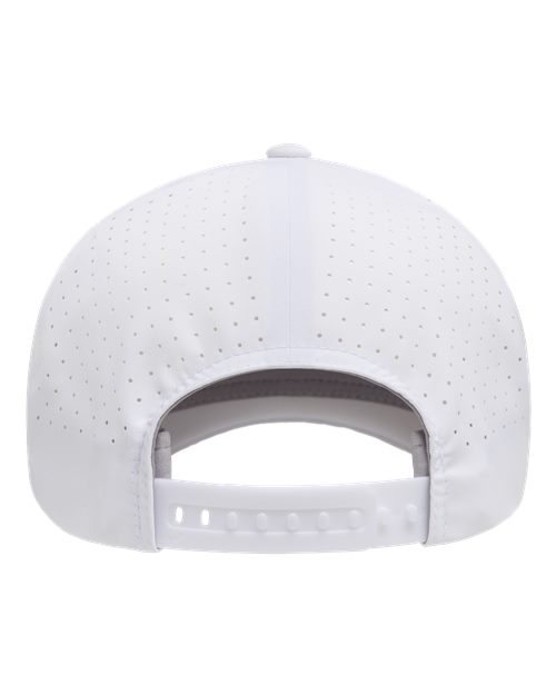 Delta® Snapback Perforated Cap - White Back