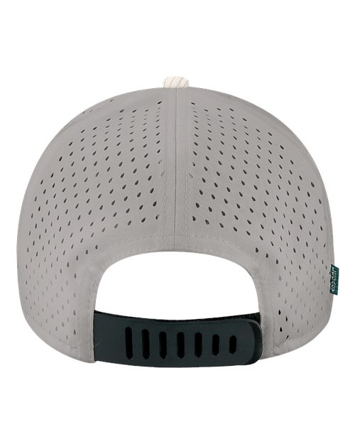 Reclaim Mid-Pro Adjustable Cap - White Grey Topo Back