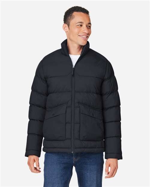 CORE365 Men's Inspire Puffer Jacket - Model Front