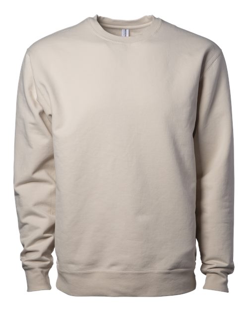 Lux Heavyweight Modal Crewneck Sweatshirt - Ivory Front