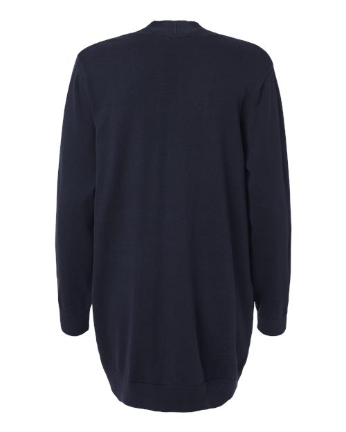 Women's New Classics Open Cardigan Sweater - Navy Back
