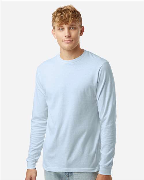 Tultex Unisex Fine Jersey Long Sleeve T-Shirt - Model Front