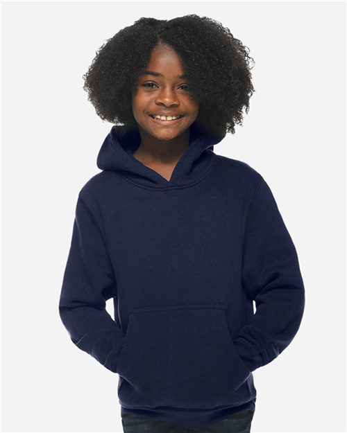 Youth Premium Hooded Sweatshirt - Sports Green Front