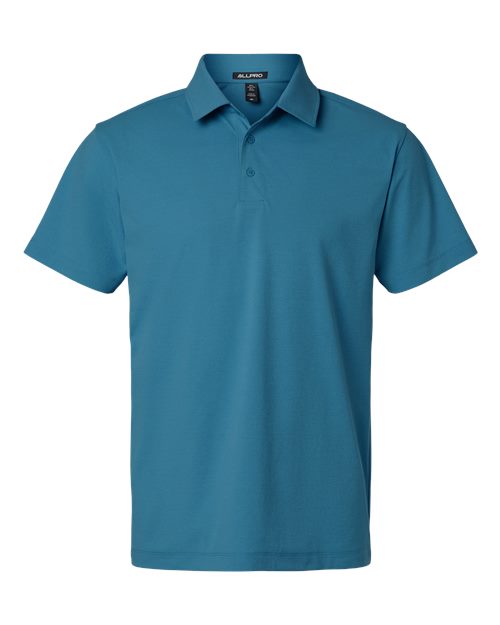 Men's Pro-Flex Sorona® Polo - Pacific Blue Front