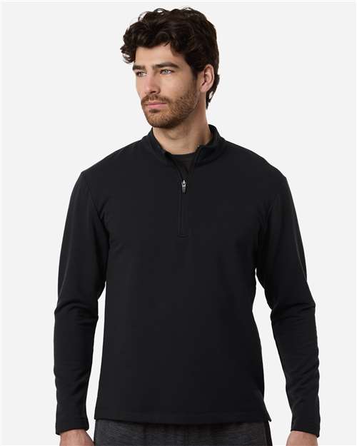 AllPro Men's Pro-Flex Fleece Quarter-Zip Pullover - Model Front