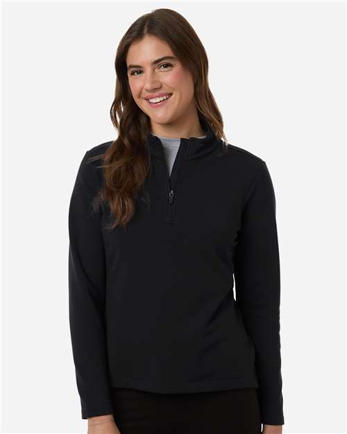 AllPro Women's Pro-Flex Fleece Quarter-Zip Pullover - Model Front