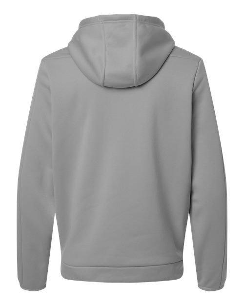 Men's Armour Fleece Pro Hooded Full-Zip - Mod Grey/ White Back