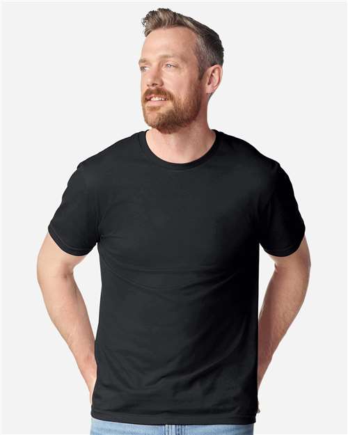 Gildan Unisex Softstyle® Plasma Print T-Shirt - Model Front