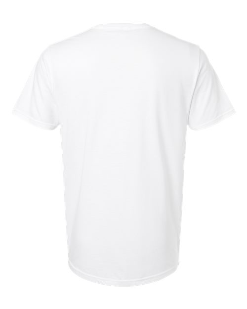 Unisex Softstyle® Plasma Print T-Shirt - White Back