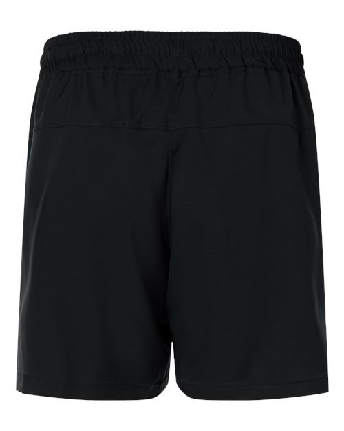 Men's D4T Woven 7" Shorts - Black/ White Back