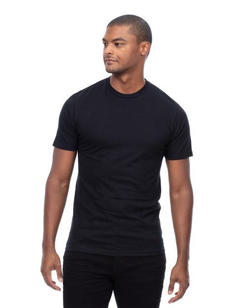 Unisex Epic CVC T-Shirt - Heather Teal Front