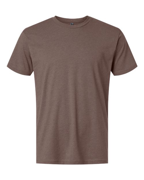 Unisex CVC T-Shirt - Heather Shiitake Front