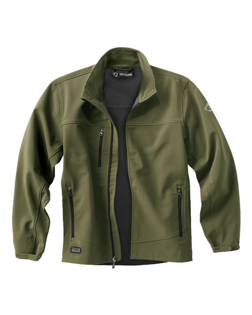 Men's Motion Soft Shell Jacket - Olive Drab Front