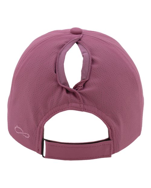 Infinity Her Women's Perforated Performance Cap - Back