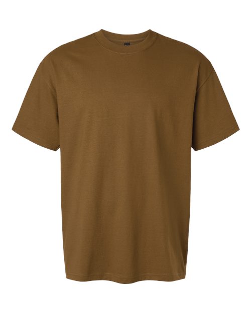 Gildan Unisex Hammer™ Maxweight T-Shirt - Utility Brown Front