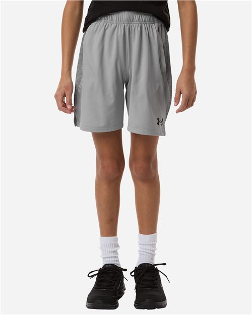 Youth Tech Vent Short - Midnight Navy/ White/ White Front