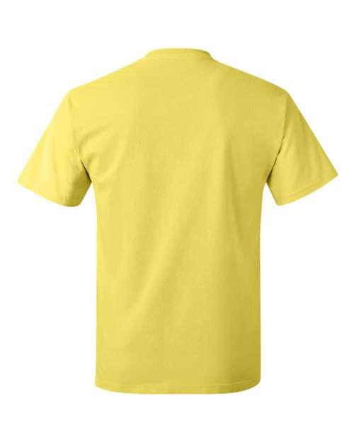 Unisex Authentic T-Shirt - Yellow Back