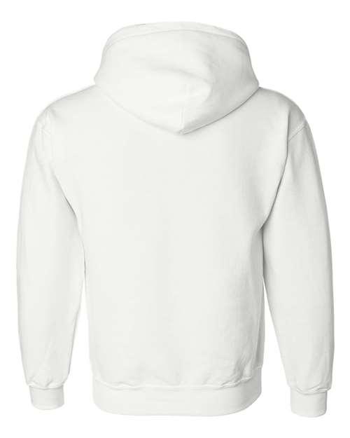 Unisex DryBlend® Hooded Sweatshirt - White Back