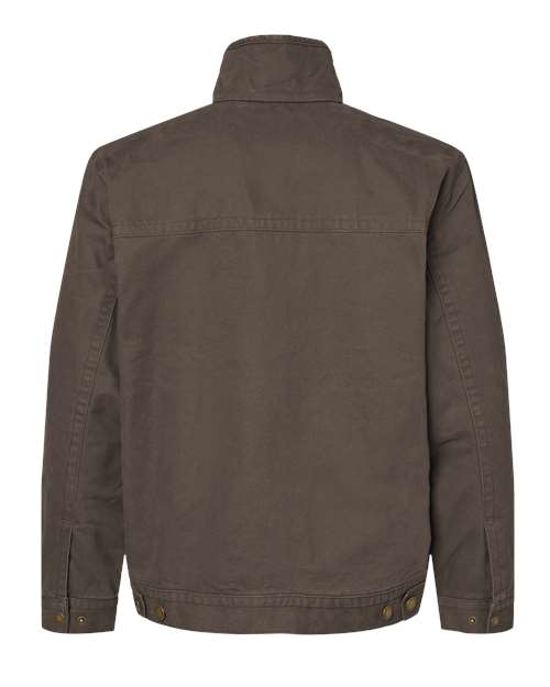 Men's Maverick Boulder Cloth™ Jacket with Blanket Lining - Tobacco Back