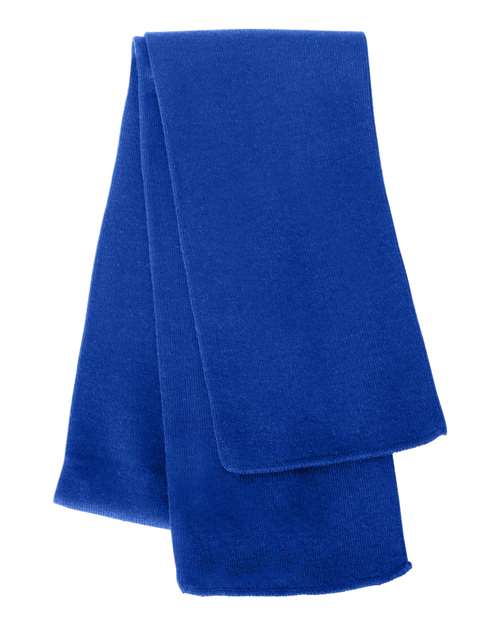 Knit Scarf - Royal Back