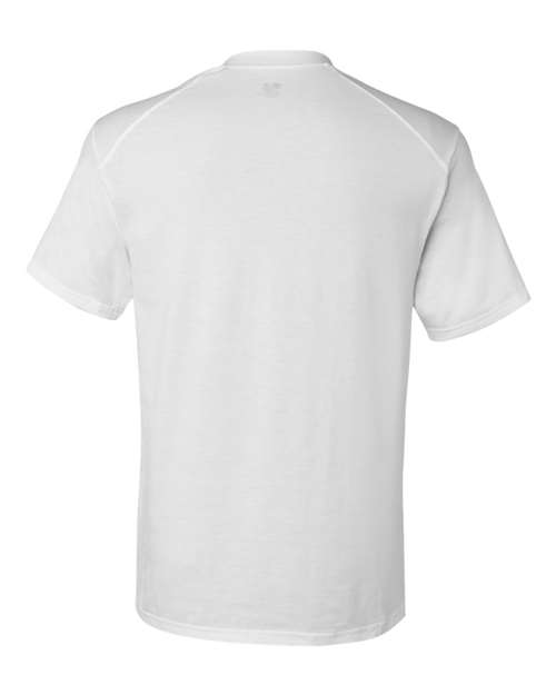 Men's B-Tech Cotton-Feel T-Shirt - White Back