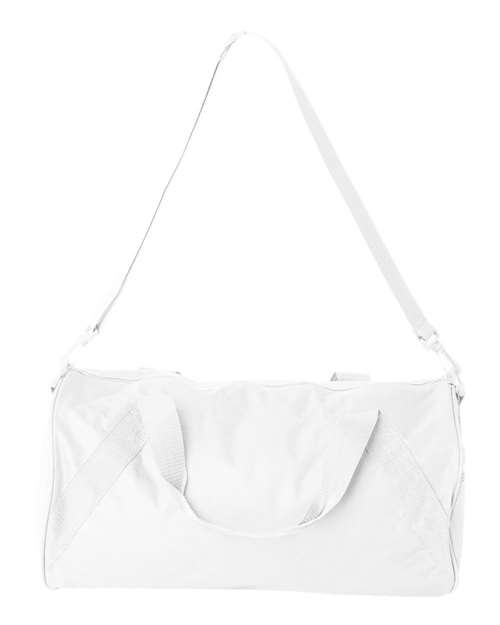 Recycled 18” Small Duffel Bag - White Back
