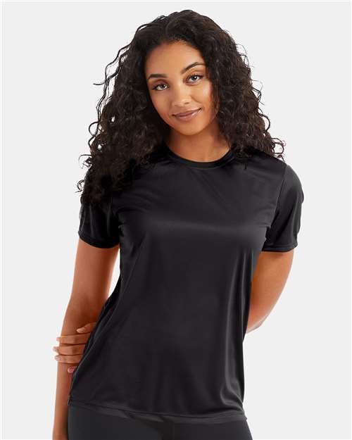 Hanes Women's Cool DRI® Performance T-Shirt - Model Front