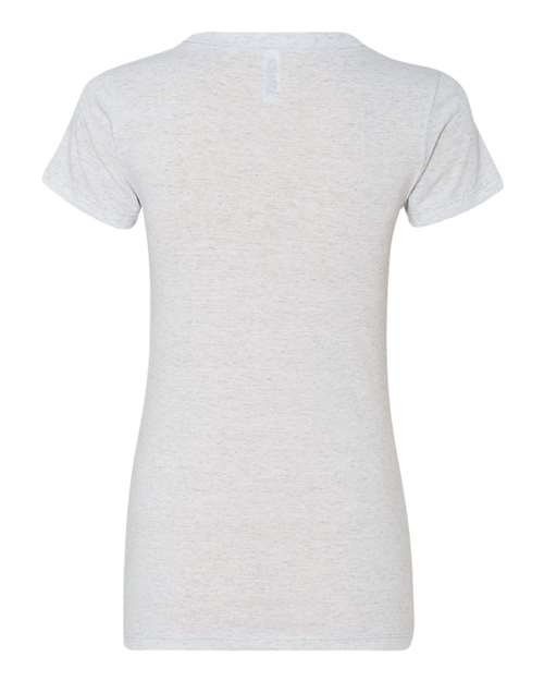 Women's Triblend Tee - White Fleck Triblend Back