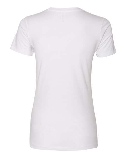 Women’s Cotton T-Shirt - White Back