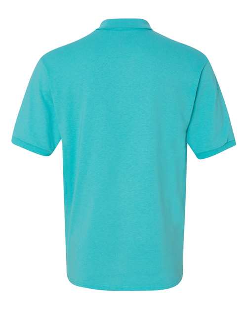 Men's SpotShield® 50/50 Polo - Scuba Blue Back