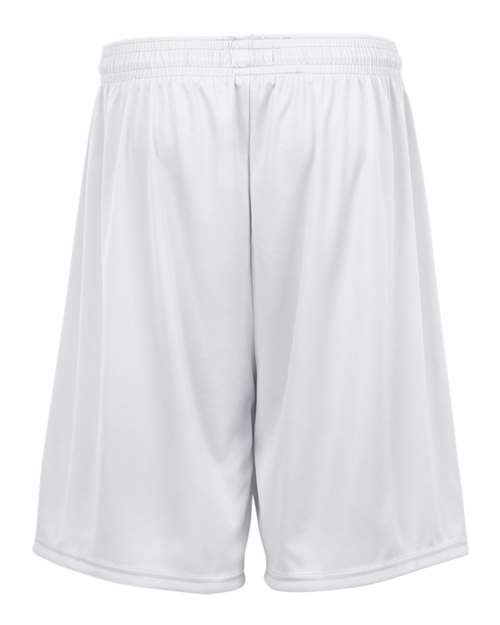 Youth B-Dry 6" Shorts - White Back
