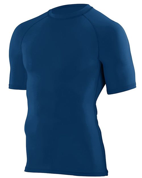 Youth Hyperform Compression Raglan T-Shirt - White Front