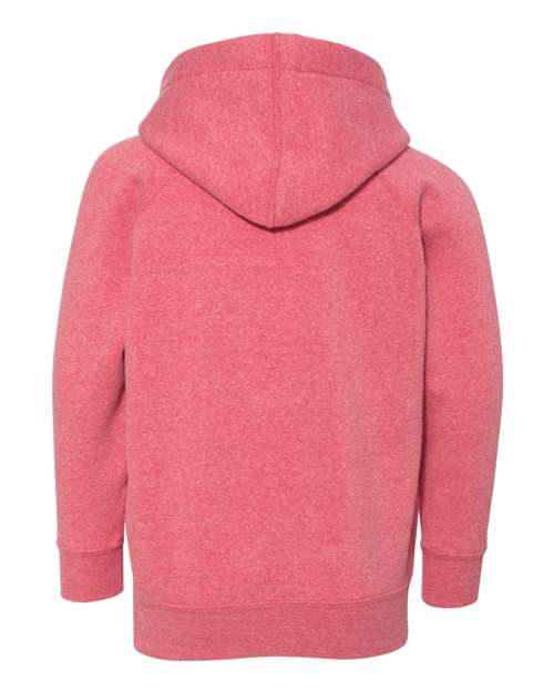 Toddler Special Blend Hooded Raglan Sweatshirt - Pomegranate Back