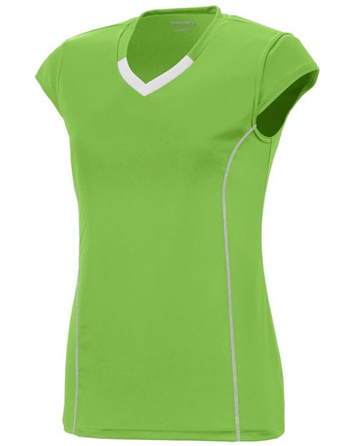 Girls' Blash Jersey - White/ Black Front