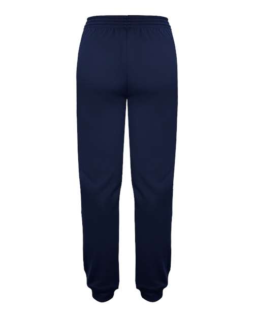 Women's Performance Fleece Joggers - Navy Back