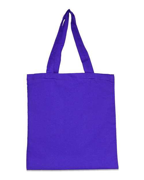 Amy Cotton Canvas Tote - Royal Front