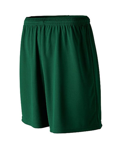 Men's Wicking Mesh Athletic Shorts - Black Front