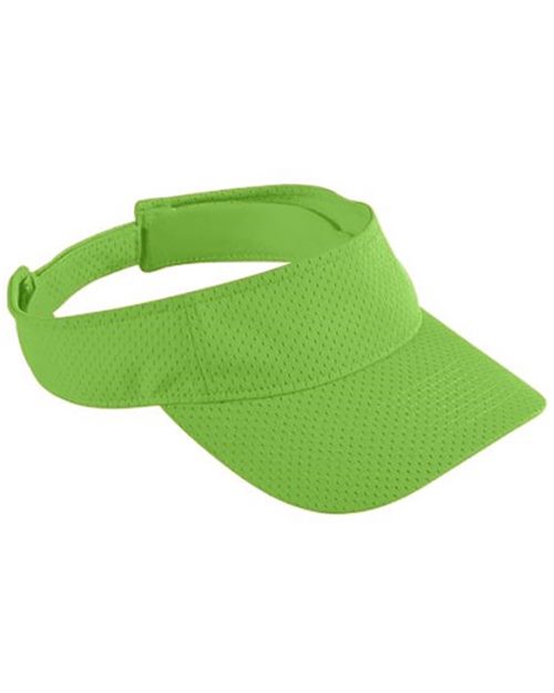 Youth Athletic Mesh Visor - Black Front