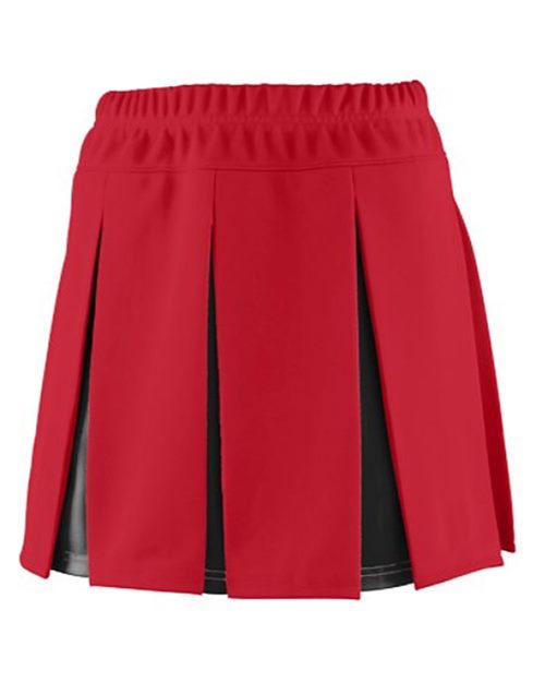 Women's Liberty Cheer Skirt - Black/ White Front