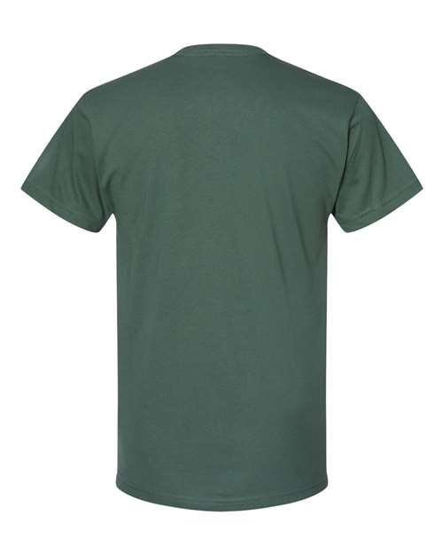 Unisex Eco Heavyweight T-Shirt - Royal Pine Back