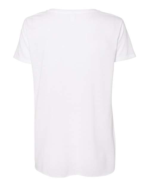 Women's Festival Scoop Neck T-Shirt - White Back
