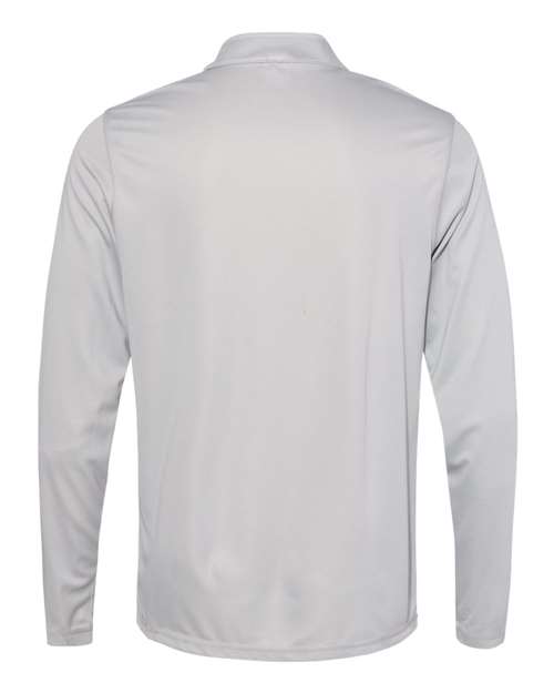 Men's Attain Color Secure® Performance Quarter-Zip Pullover - Silver Back