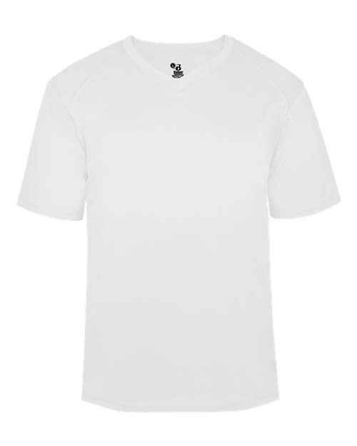 Men's B-Core V-Neck T-Shirt - White Front