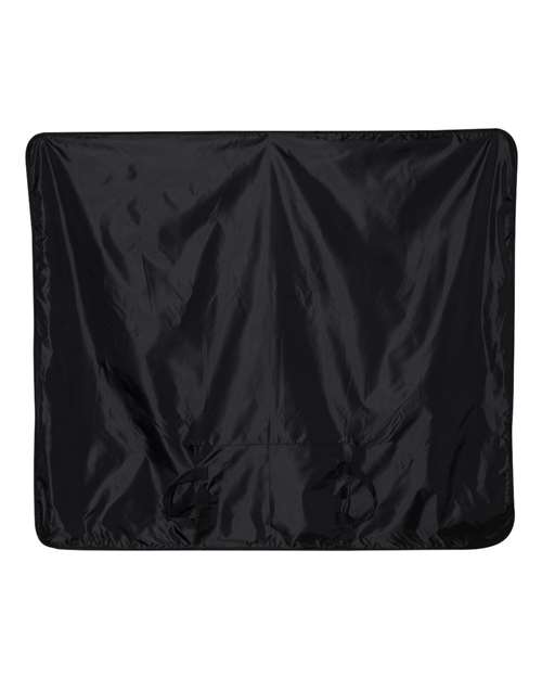 Polyester/Nylon Patterned Picnic Blanket - White Buffalo Back