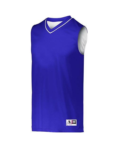 Youth Reversible Two Color Jersey - Black/ White Front