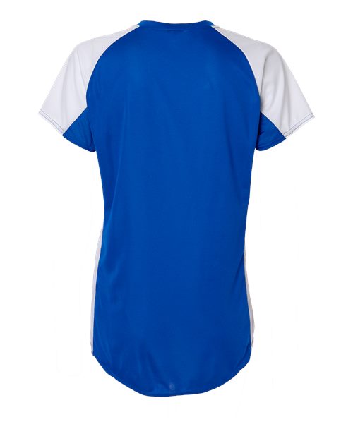 Women's Cutter Jersey - Royal/ White Back