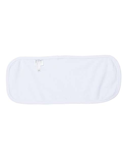 Infant Terry Burp Cloth - White Back